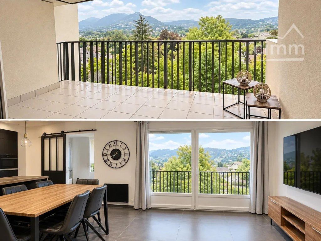 Bel appartement lumineux de 97 m2 entièrement rénové